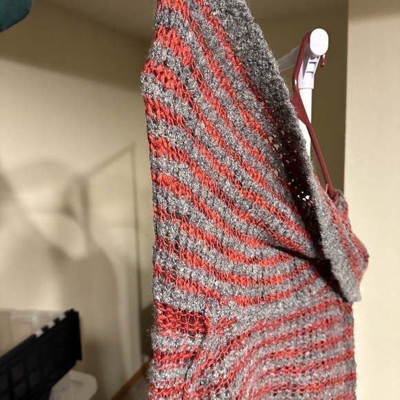 Free People Cowl Neck Striped Sweater Size S - Picture 5 of 6
